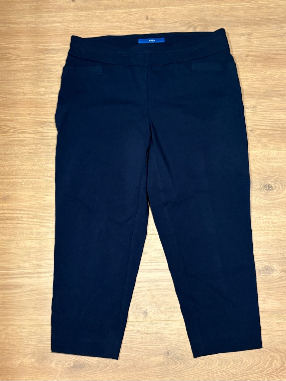 Apt. 9 Women's Navy Pull-On Ankle Pants